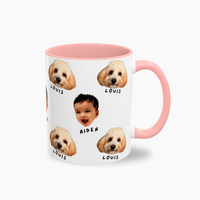 Pet + Human Face Mug (11oz)