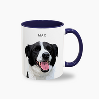 Coloured Custom Pet Mug (11oz)