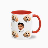 Pet + Human Face Mug (11oz)