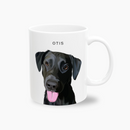 Coloured Custom Pet Mug (11oz)