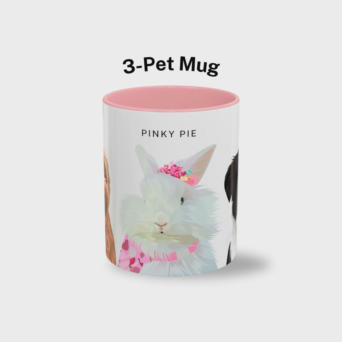 Coloured Custom Pet Mug (11oz)